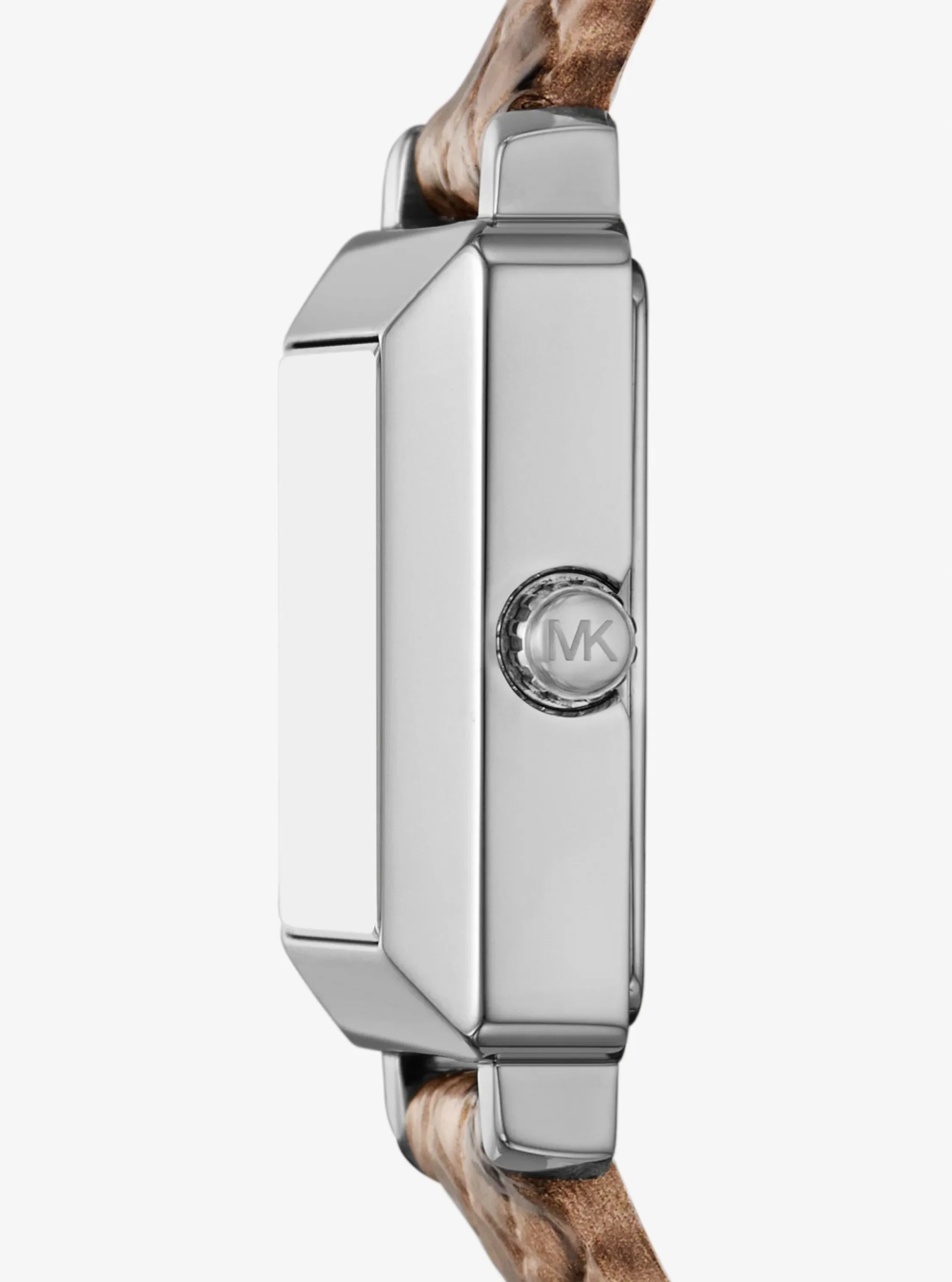 Michael Kors Mini Gwynn Snake Embossed Leather Watch