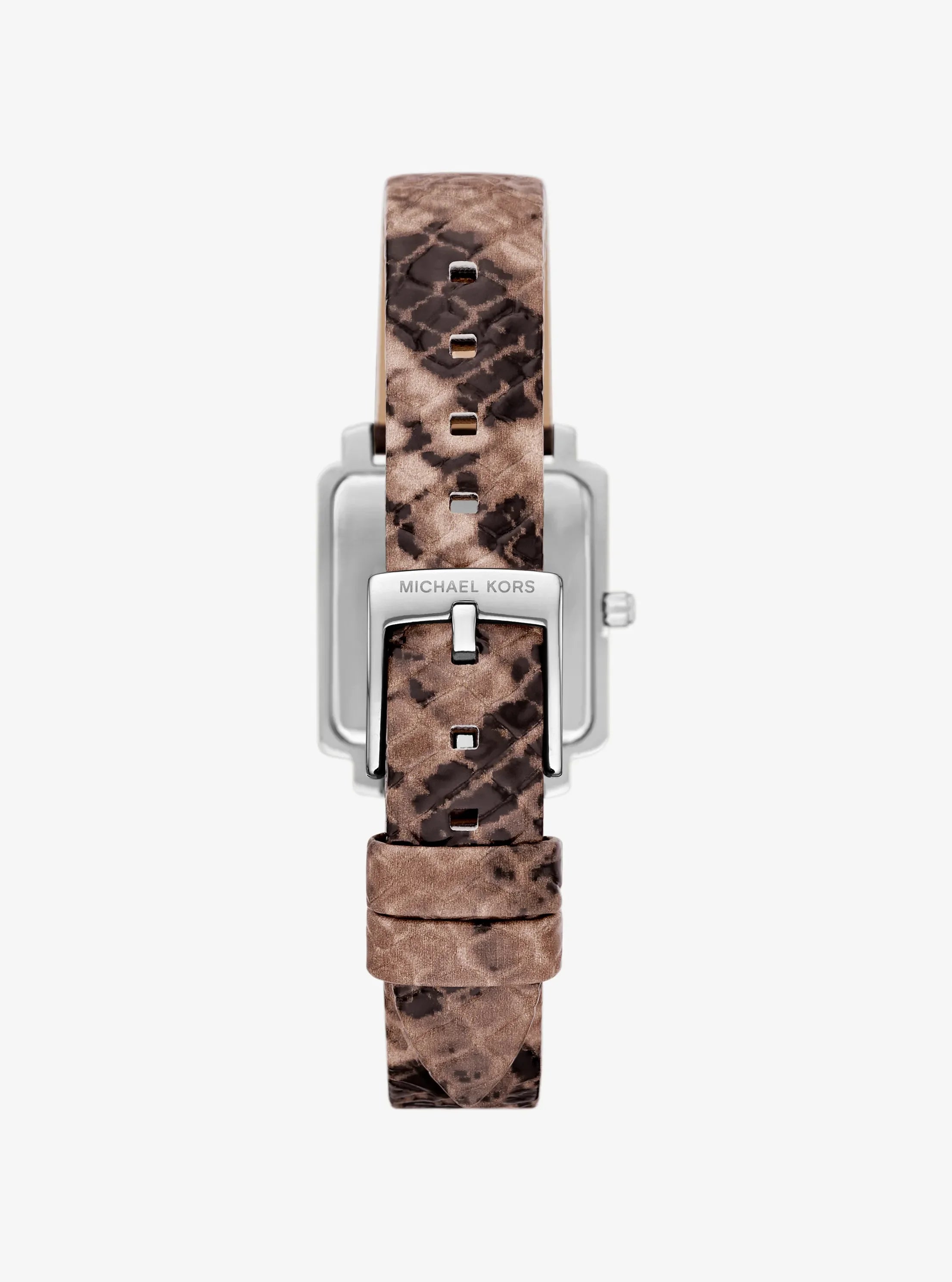 Michael Kors Mini Gwynn Snake Embossed Leather Watch