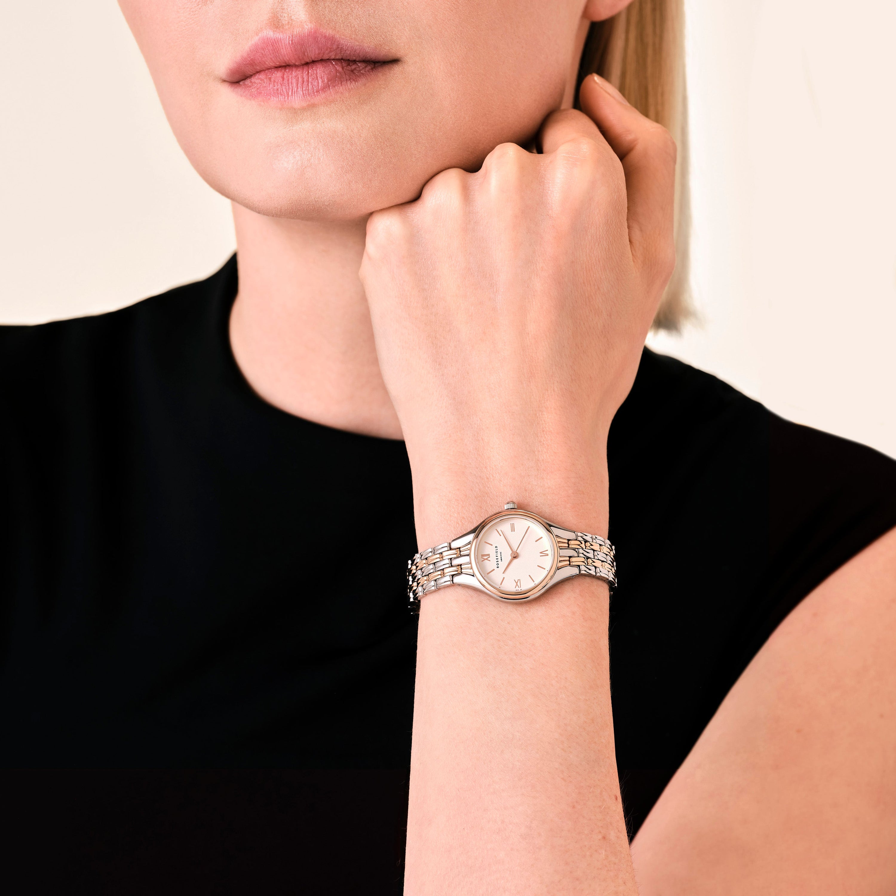 ساعة روزفيلد Muse Rose Gold