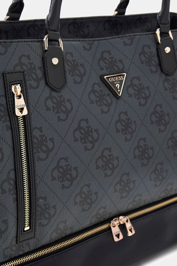 Guess Berta Zip Bottom Tote Bag