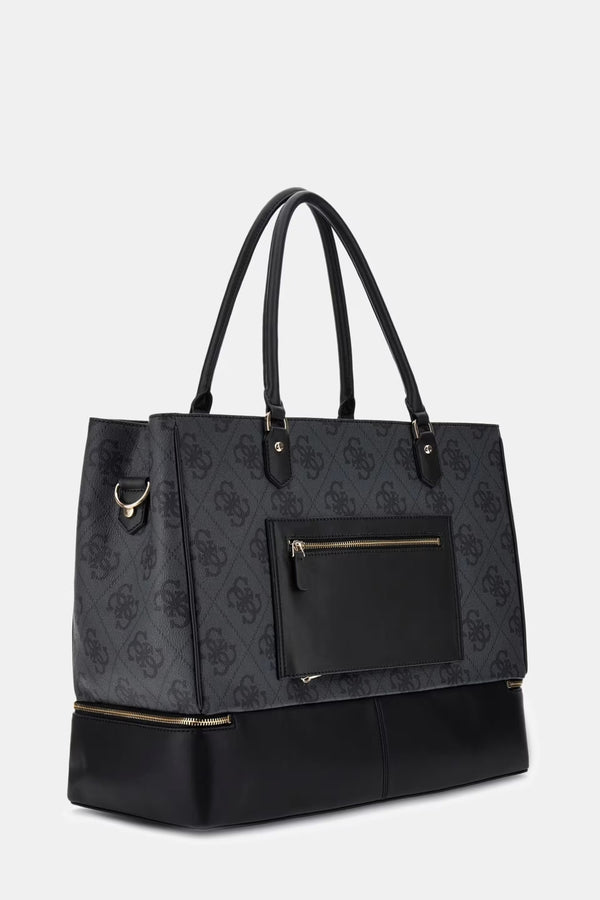 Guess Berta Zip Bottom Tote Bag