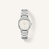 Rosefield Gaia Creme Silver Watch