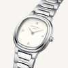 Rosefield Gaia Creme Silver Watch