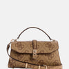 Guess Queensland Top Handle Flap Bag