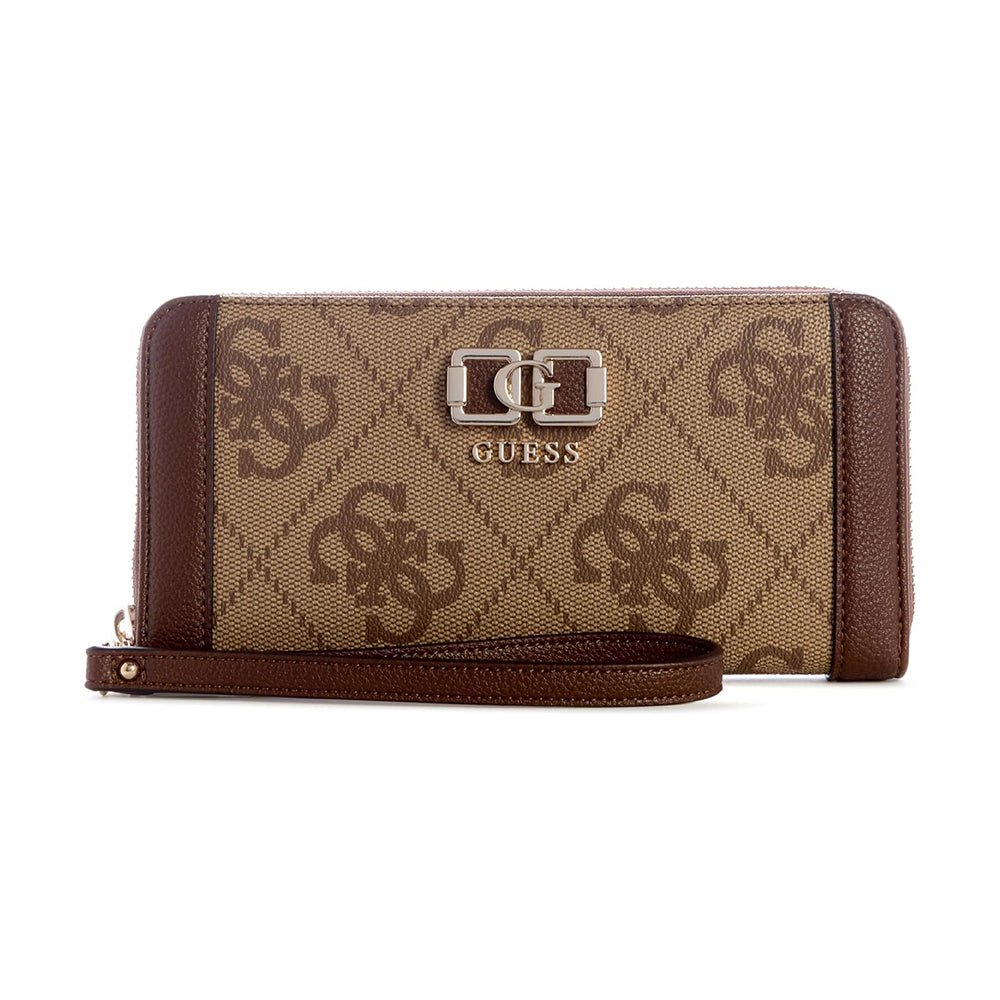 Guess Karnilla Logo Slg Lrg Zip Arnd Wallet