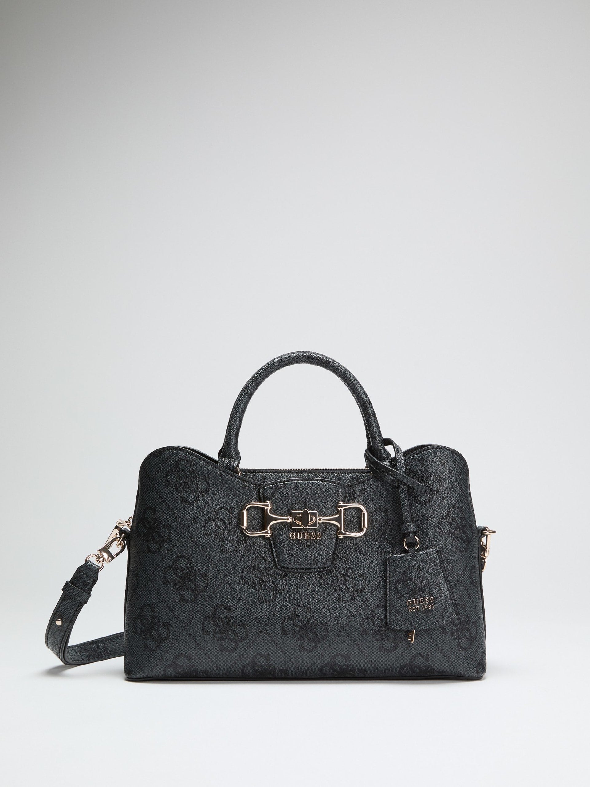 Guess Janie 4g Logo Satchel Bag