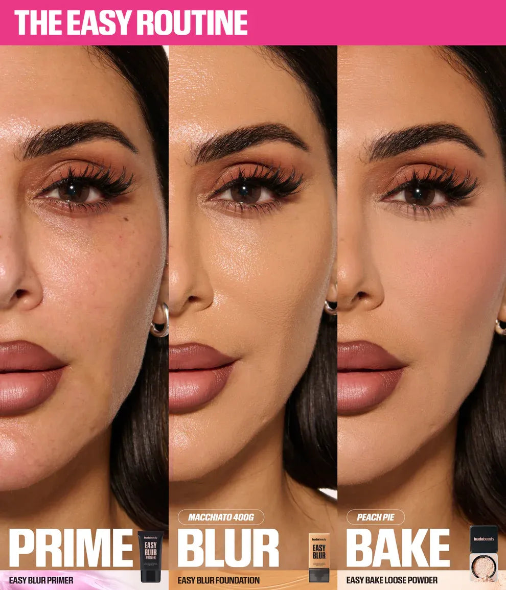 Huda Beauty Easy Blur Primer Bronze Fudge Primer