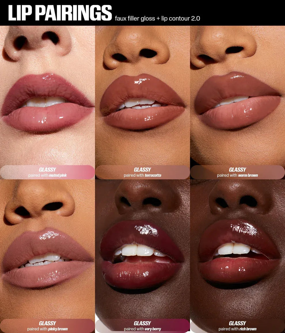 Huda Beauty Faux Filler Extra Shine Lip Gloss Lip Gloss