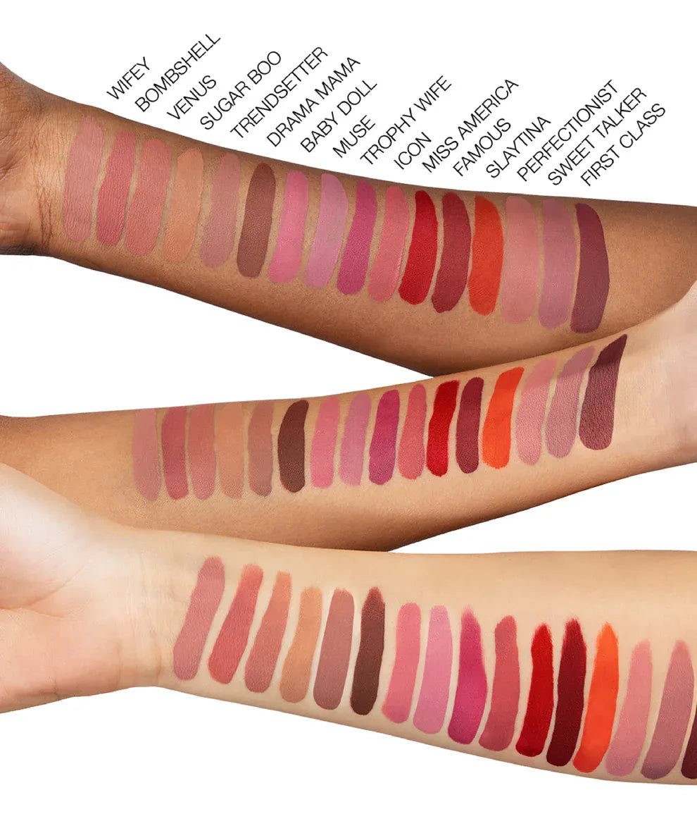 Huda Beauty Liquid Matte Ultra-Comfort Transfer-Proof Lipstick Lipstick