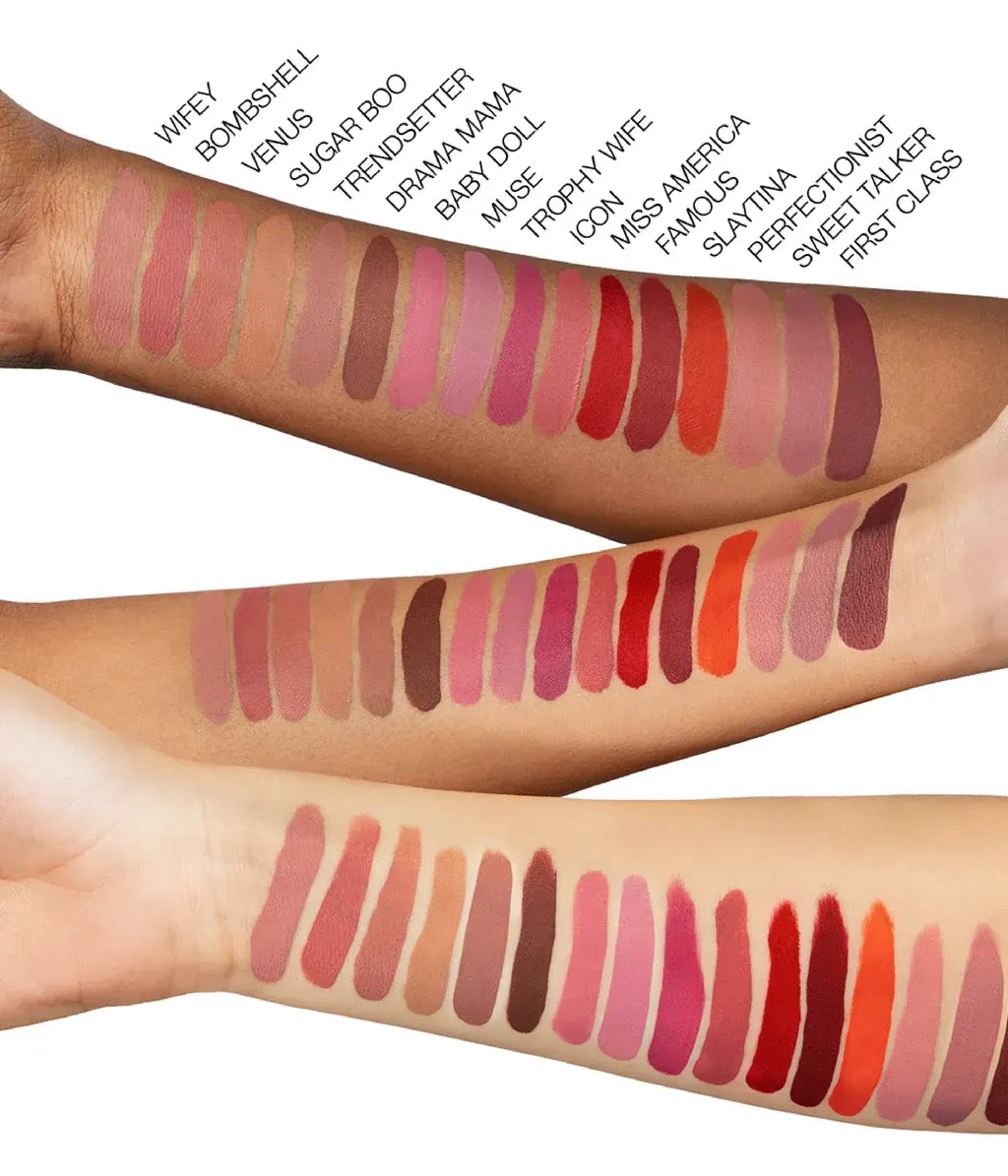 Huda Beauty Liquid Matte Ultra-Comfort Transfer-Proof Lipstick Lipstick
