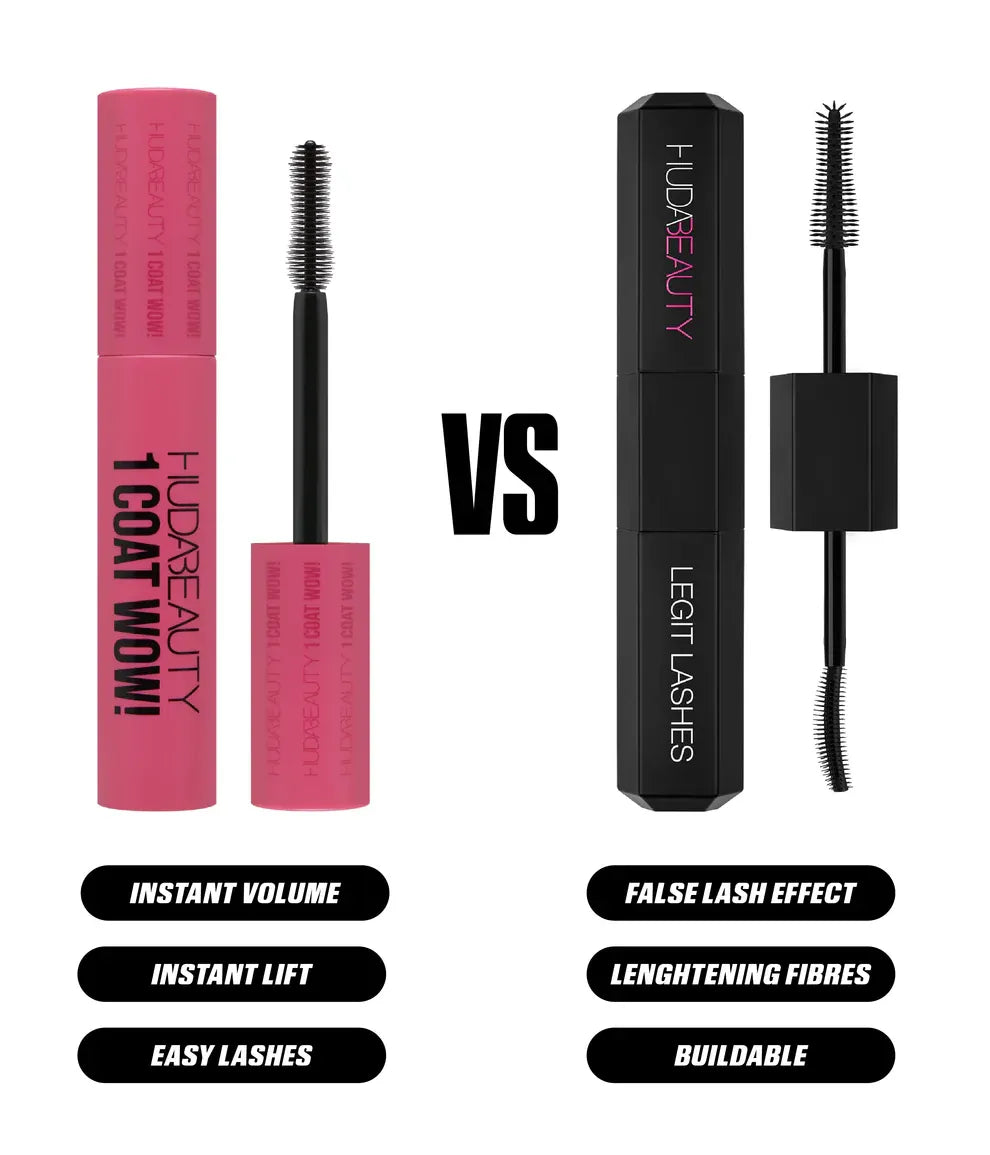 ماسكارا هدى بيوتي One Coat Wow! Volumizing Mascara