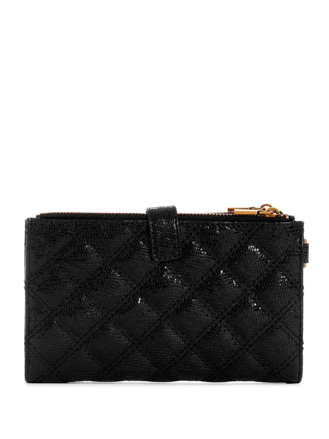 Guess Giully Double Zip-Pocket Organizer Wallet
