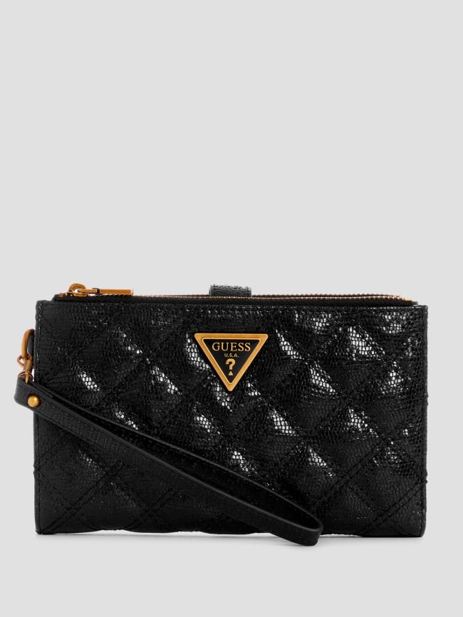 Guess Giully Double Zip-Pocket Organizer Wallet