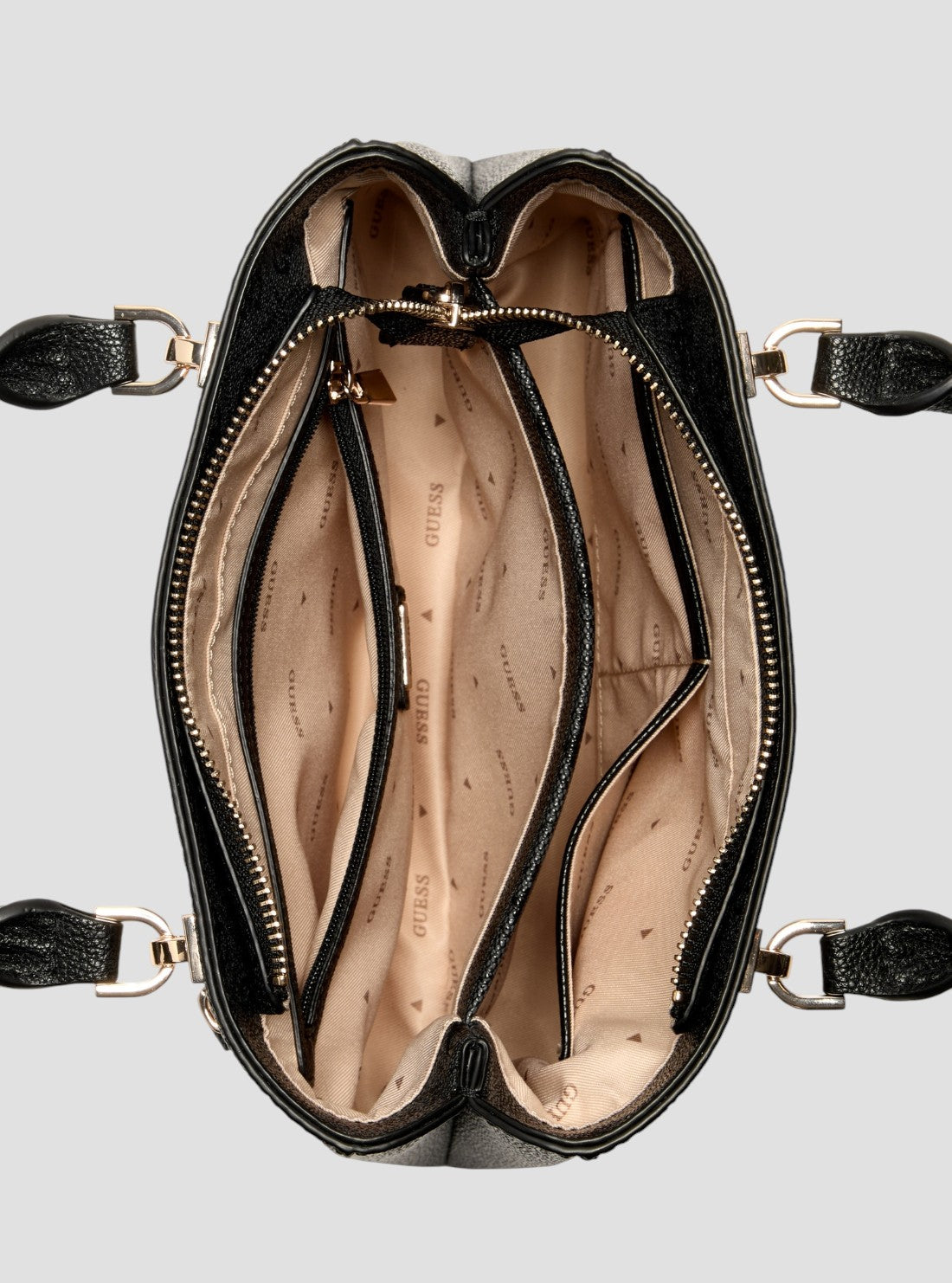 Guess Noelle Small Compartment Satchel Bag