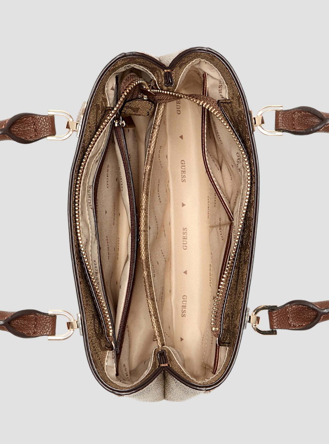 Guess Noelle Small Compartment Satchel Bag