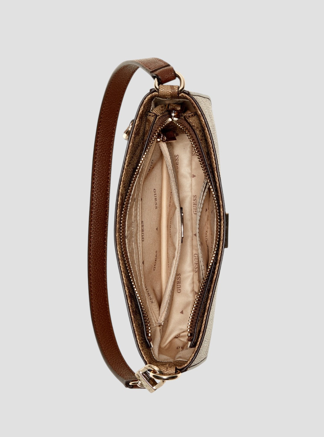 Guess Noelle Mini Top Zip Shoulder Bag