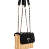 Guess Giully Straw Convertible Crossbody Bag