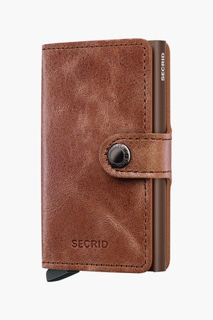 Secrid Miniwallet Vintage Cognac Brown Wallet