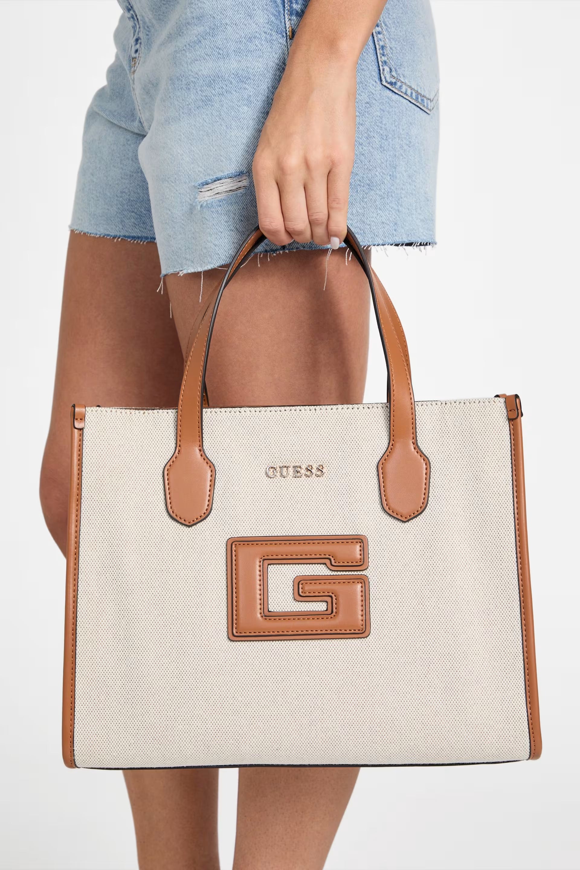 Guess Katine Top Zip Shoulder Bag