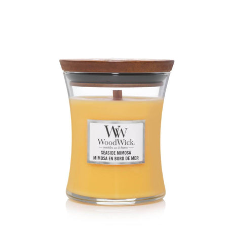 Woodwick Seaside Mimosa Medium Scented Candle
