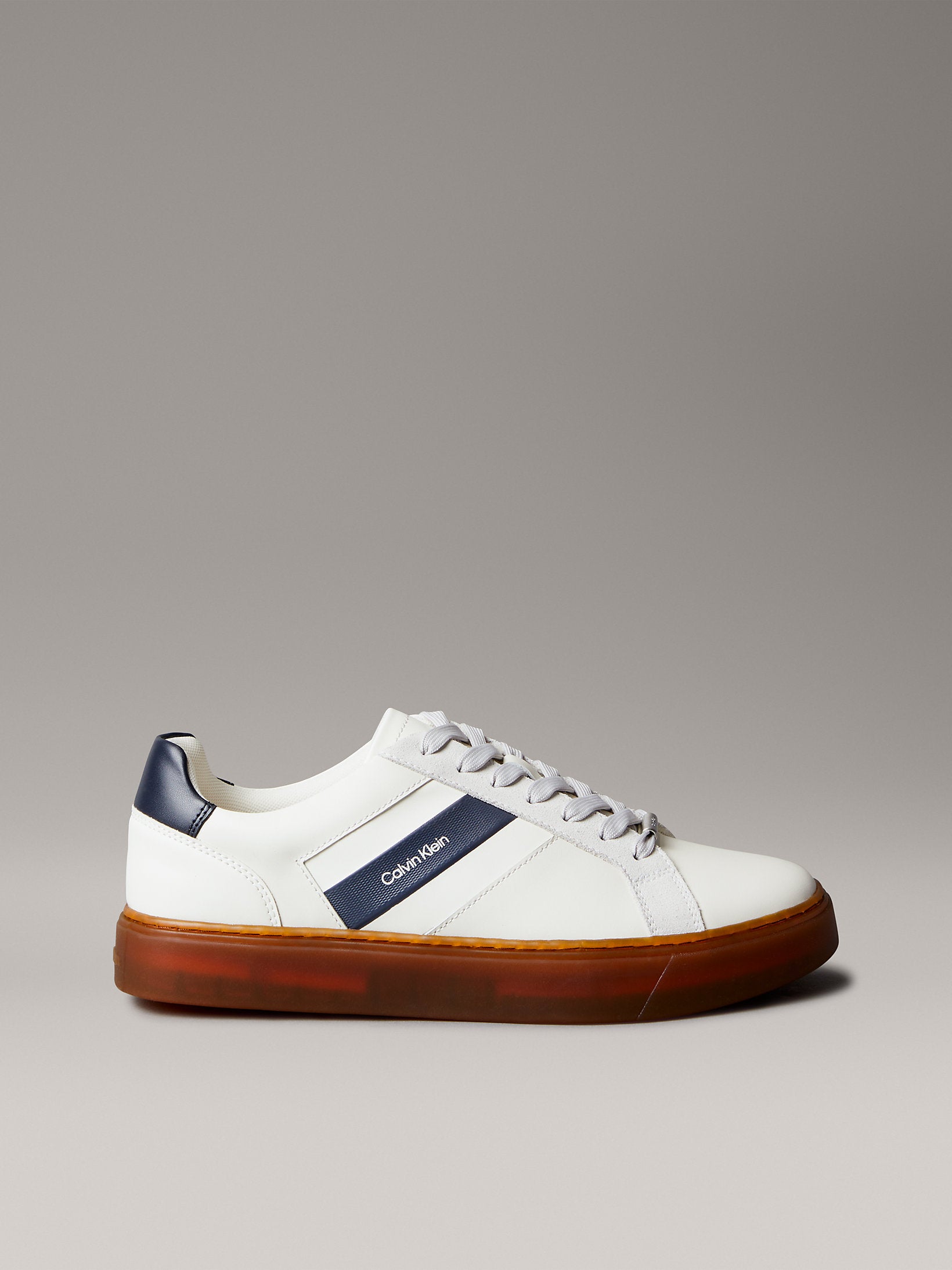 Calvin Klein Classic Cupsole Laceup Tape Sneaker