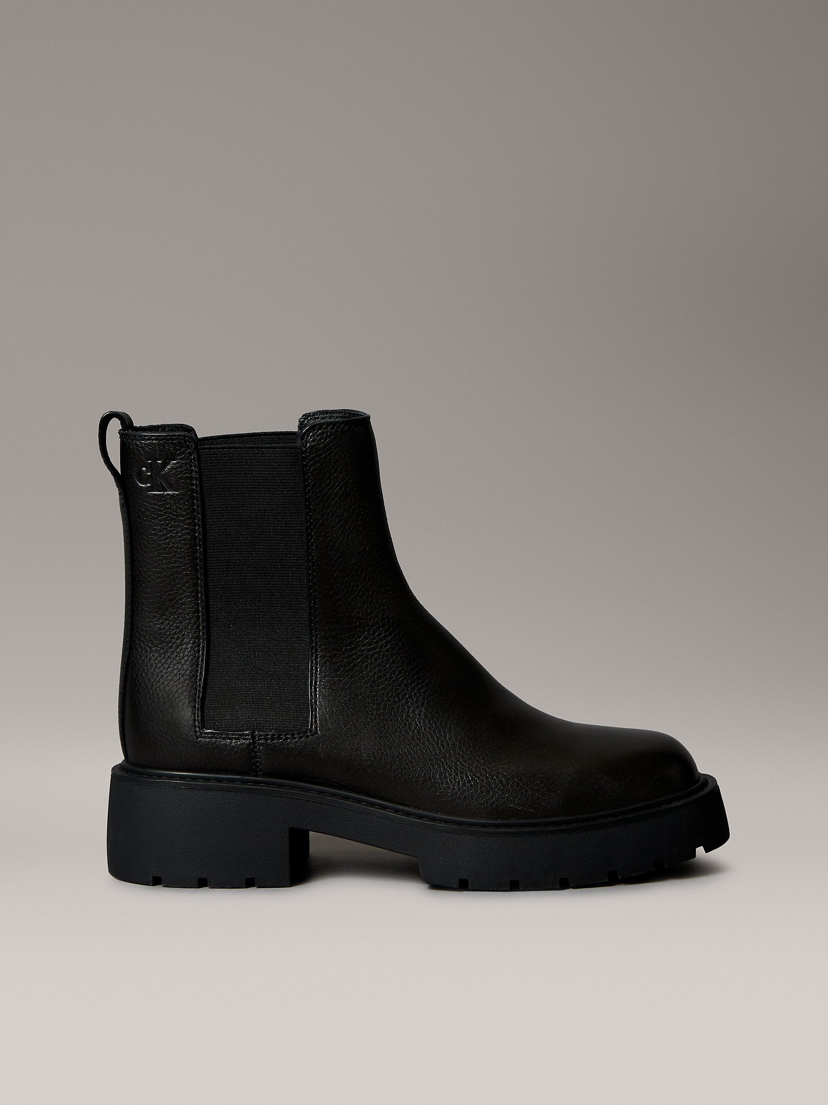 Calvin Klein Chunky Chelsea Boot Lth Shoe