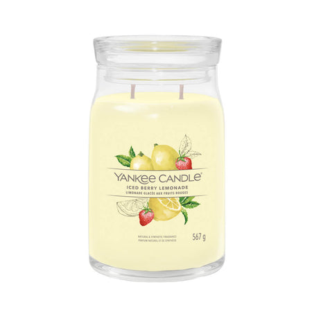 Yankee Candle Iced Berry Lemonade Signature Large Scented Candle
