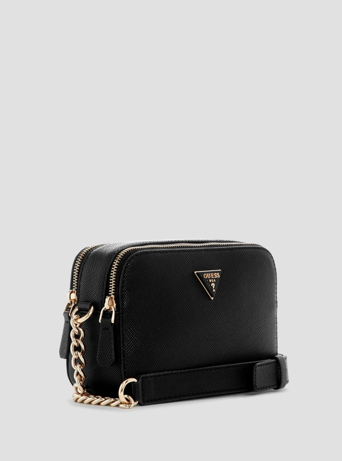 Guess Noelle Double Zip Camera Crossbody Bag