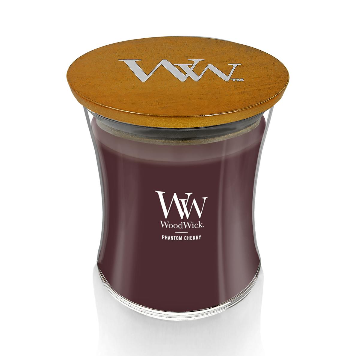 Woodwick Phantom Cherry Medium Scented Candle