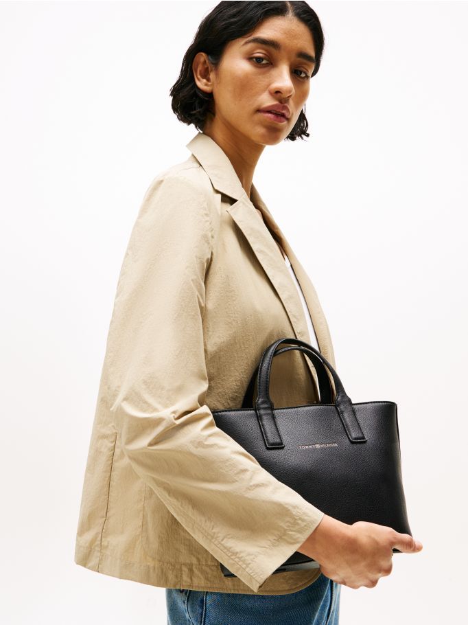 حقيبة تومي هيلفيجر Logo Webbing Strap Tote