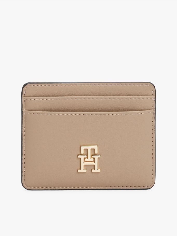 محفظة تومي هيلفيجر Th Monogram Plaque Card Holder