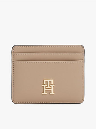 Tommy Hilfiger Th Monogram Plaque Card Holder Wallet