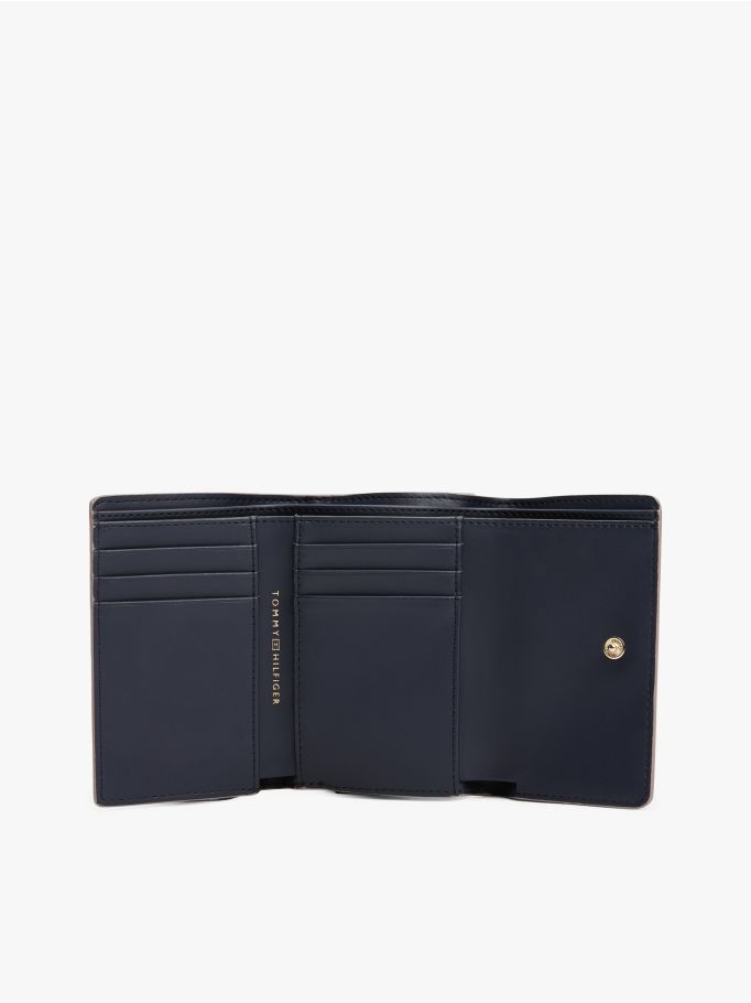 Tommy Hilfiger Metallic Logo Trifold Wallet