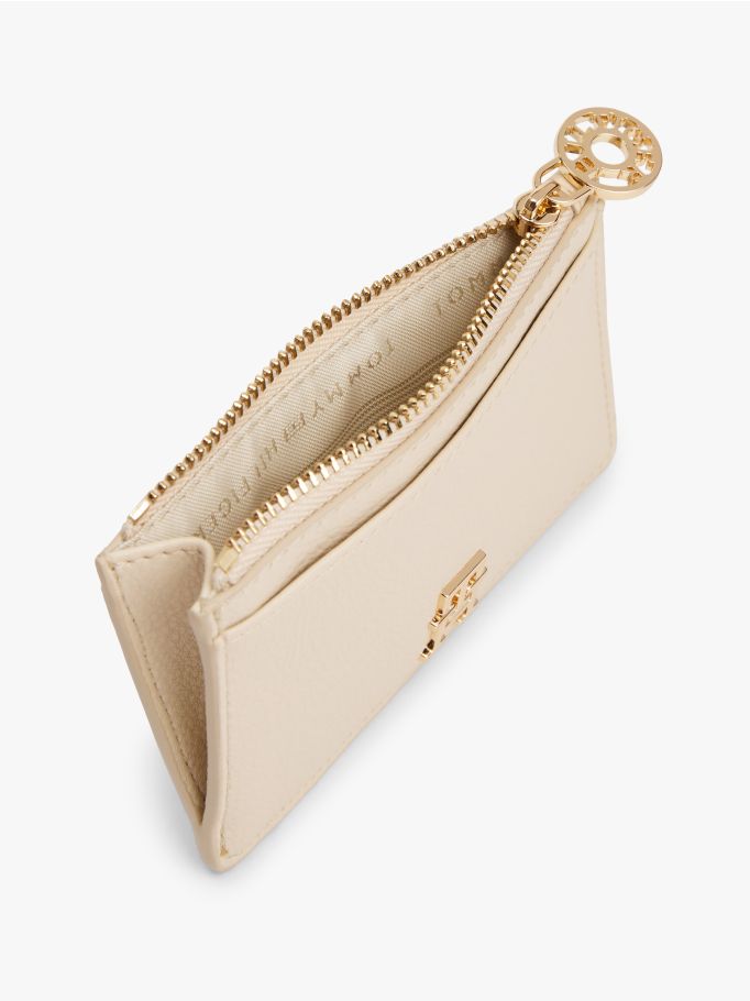 محفظة تومي هيلفيجر Th Monogram Plaque Card Holder