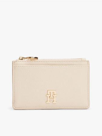 Tommy Hilfiger Th Monogram Plaque Card Holder Wallet