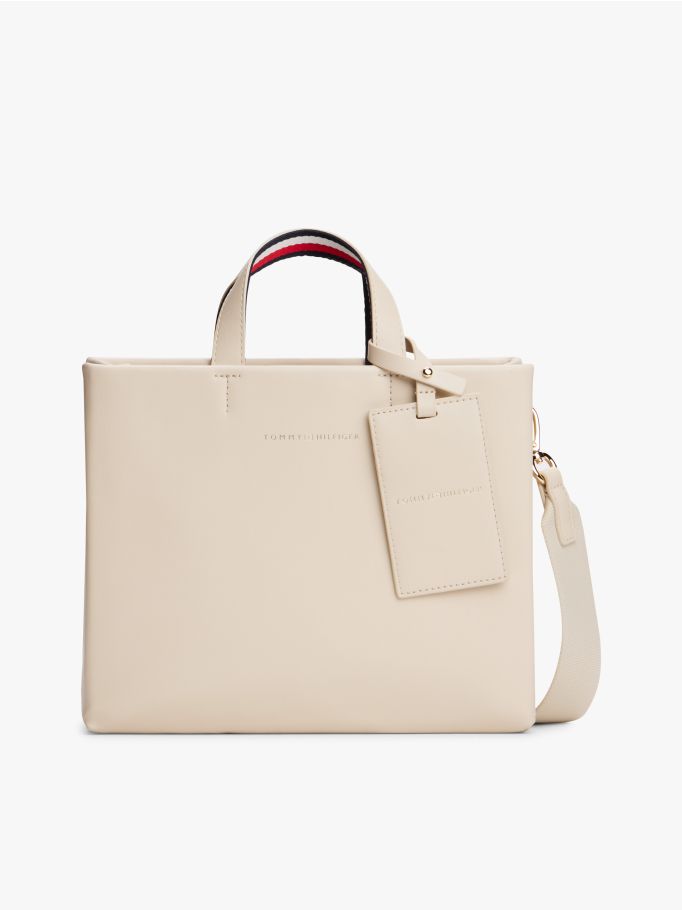 حقيبة تومي هيلفيجر Logo Luggage Tag Crossbody Shopper