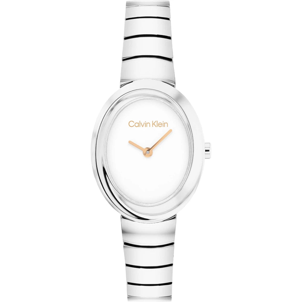 Calvin Klein Twisted Bezel Watch