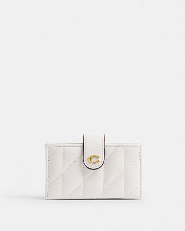 Coach Essential Multi Card Holder With Pillow Quilting Wallet