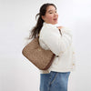 Coach Teri Hobo Bag In Signature Canvas Bag