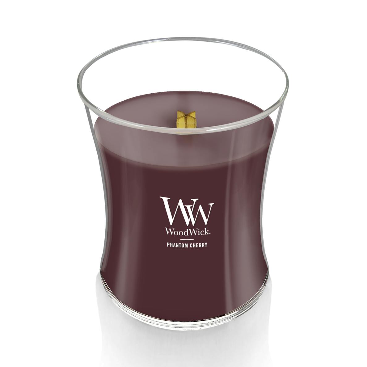 Woodwick Phantom Cherry Medium Scented Candle