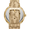 Michael Kors Addyson Gold Dial Gold Leather Watch