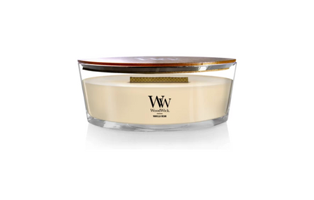 Woodwick Vanilla Bean Ellipse Scented Candle