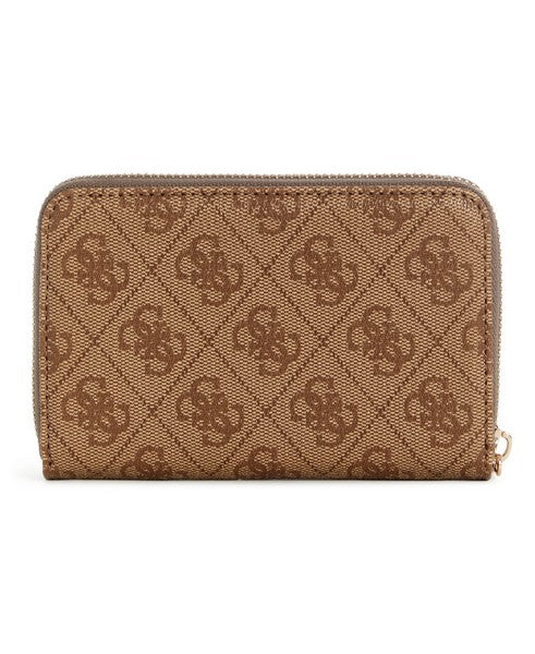 Guess Yvonne Logo Med Zip Around Wallet
