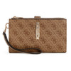 Guess Yvonne Logo Dbl Zip Org Wallet