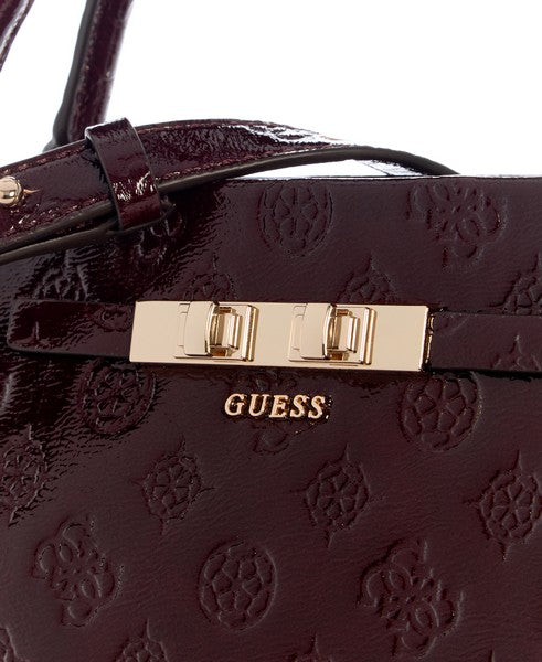Guess Carmella 3 Comp Satchel Bag