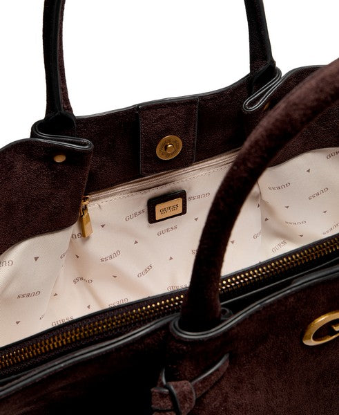 Guess Allegra Girlfriend Satchel Bag