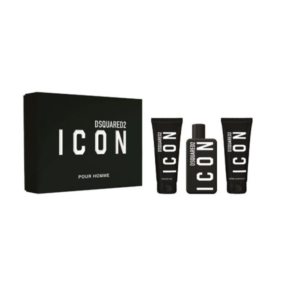 Dsquared2 Icon EDP 100ml / 100ml / 100ml Perfume, Body Lotion and Aftershave Set