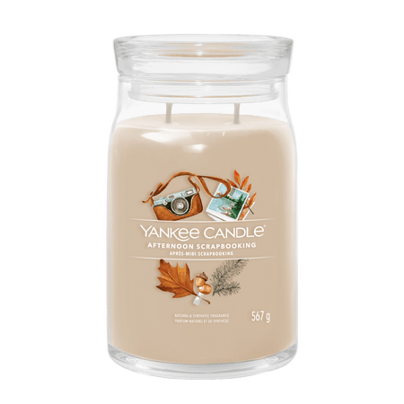 Yankee Candle Afternoon Scrapbooking Signature Large Scented Candle