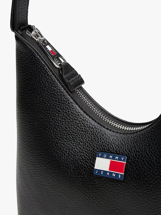 حقيبة تومي هيلفيجر Pebble Grain Shoulder