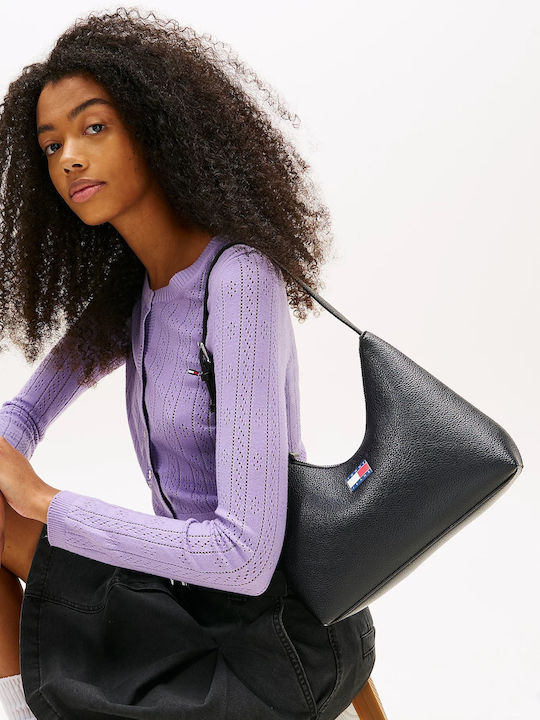 حقيبة تومي هيلفيجر Pebble Grain Shoulder